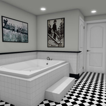 Fernandez Custom Basement Design and Finish