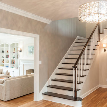 Stair Case - Oak Floors
