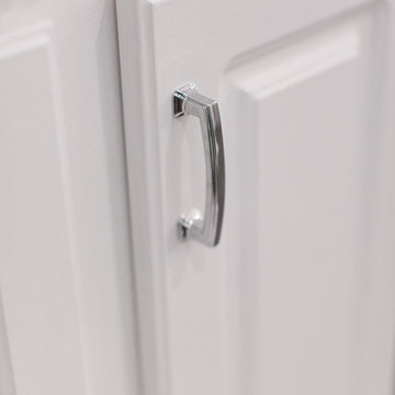 Master Bathroom | Expand Shower | New Tile Floors and Leather Granite Countertop
