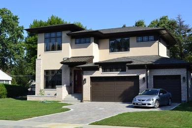 Arts and crafts exterior home photo in Chicago