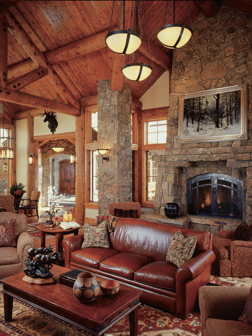 Stone and Log Custom Mountain Retreat Mountain Star, Colorado