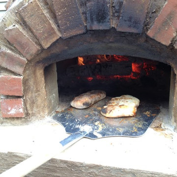 The Fisher Family Wood Fired Brick Pizza Oven in Ohio