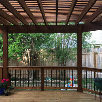 Round Rock Deck and Pergola Addition in Oaklands Subdivision