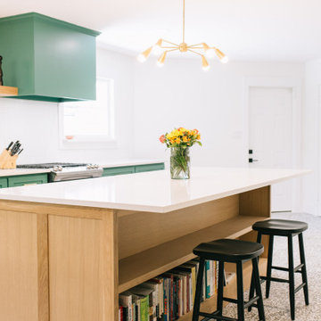 Vibrant Modern Kitchen