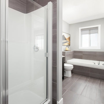 Allee Duplex Showhome in Cornerstone in Northeast, Calgary