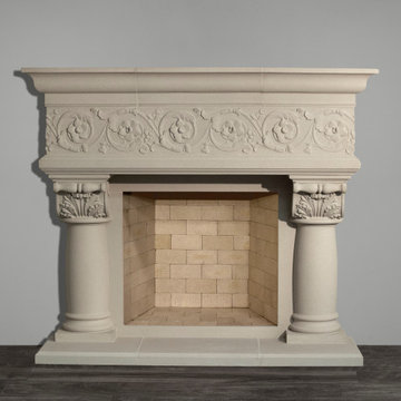 Italian Fireplace Mantels Styles
