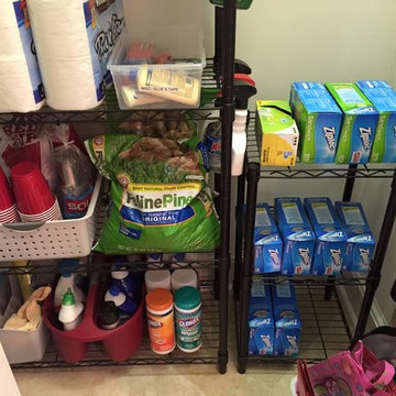 Utility Closet Organization