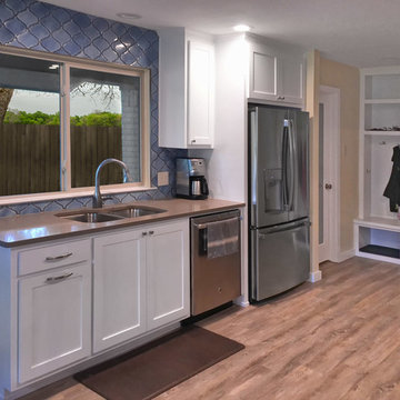 A Closed-off 1970s Kitchen Gets a Streamlined Makeover