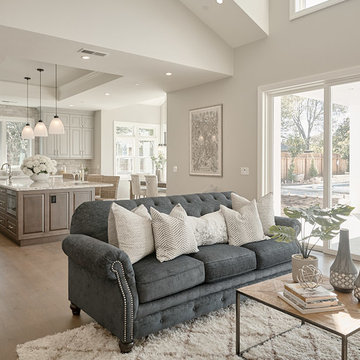 Living Room to Kitchen and Patio