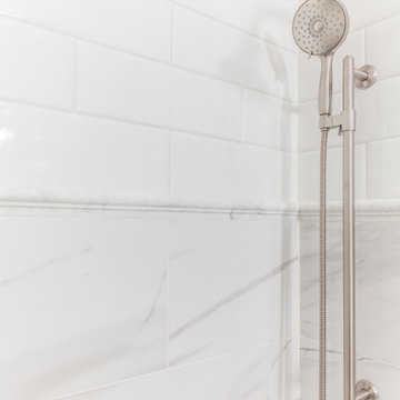 Timeless Marble Master Bathroom