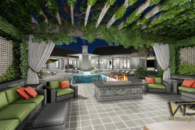 Patio - contemporary patio idea in New Orleans