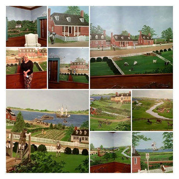 The Ritchie House Mural - Tappahannock