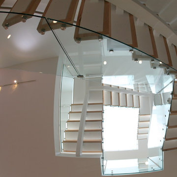 Open Riser Stairs
