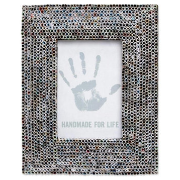 Straw Memories Recycled Paper Photo Frame, 4x6