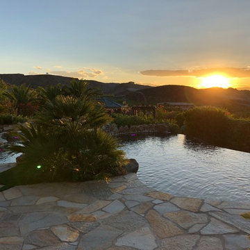 Negative Edge & Perimeter Overflow Pools in Las Vegas, Poolscapes LLC