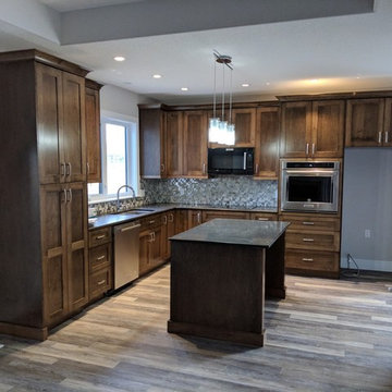 Lorne Espresso - Stained Maple Cabinetry