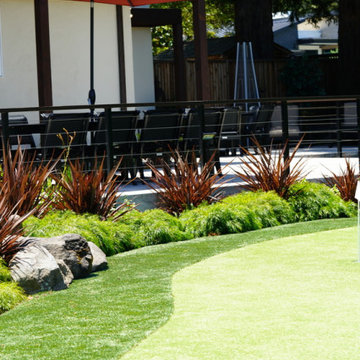 Putting Green & Turf Area