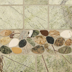 rain forest marble splash - Tile