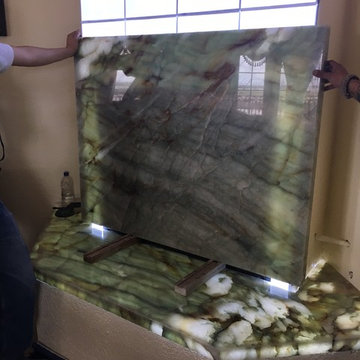 Robert Silkey Fireplace Installation