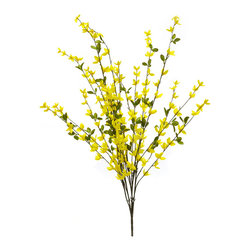 Shea's Wildflower - 36" Rosythia Bush - Artificial Flower Arrangements