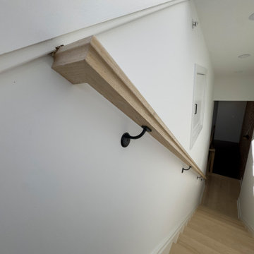Project #145 | Modern Staircase Renovation in Victorian Townhouse