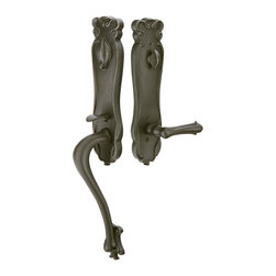 Emtek 471333 Art Nouveau Lost Wax Cast Bronze Tubular Entry Set - Products