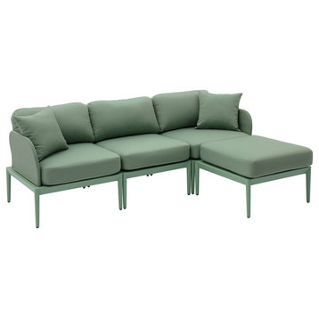 Kapri Moss Green Modular Outdoor Sofa