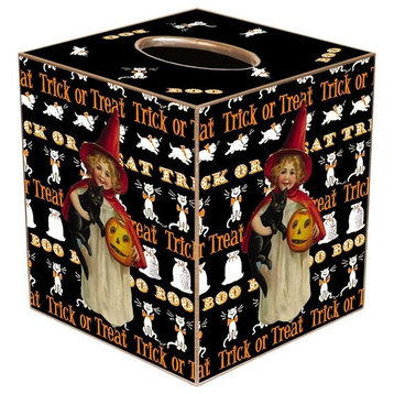 TB1103-Halloween Girl Tissue Box Cover