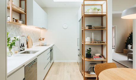 Before & After: Kitchen, Dining & Laundry All in 21 Square Metres