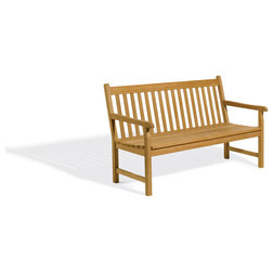 Transitional Outdoor Benches by Oxford Garden