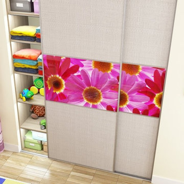 Custom Graphic Sliding Doors - "Decorativo"