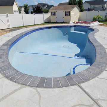 Swimming Pool Build in Leonardtown, MD - NM - Wise Pool & Spa