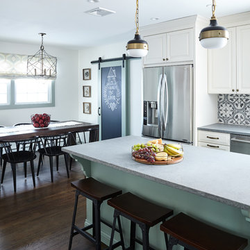 Going Green- Kitchen and Family Room (George to the Rescue)