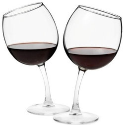 Contemporary Wine Glasses by Richard E. Bishop Ltd.
