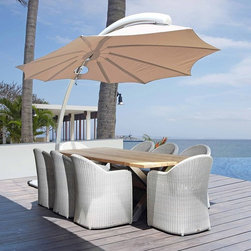 Icarus Cantilever Parasol - Outdoor Dining Sets