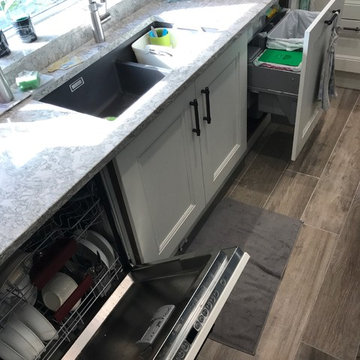 Kitchen essentials - sink, dishwasher and built in bin