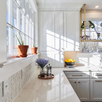 Bright Kitchen and Bathroom Remodel