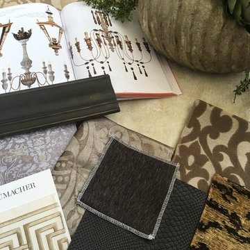 Family room inspiration boards