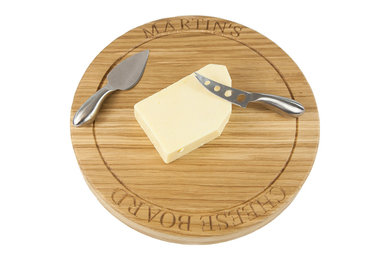 Engraved Oak Large Cheese Board