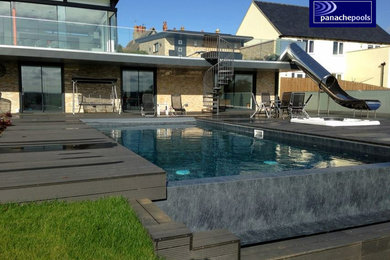 Infinity Swimming Pool and Hot Tub Project