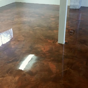 Designer Epoxy Floor for Home Office