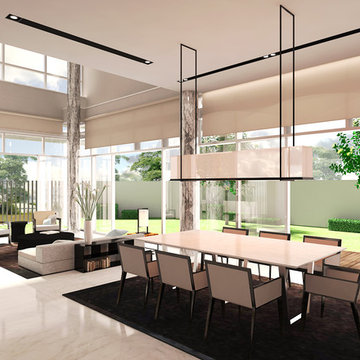 Interior design for villa @ Riviera Cove, dst 9, Hcm city
