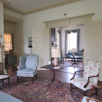 Virginia Upper Brandon Plantation Hunting Lodges - Fireplace TV, Music System