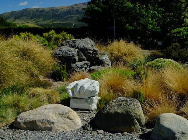 Beach Style Landscape by Registered Master Landscapers