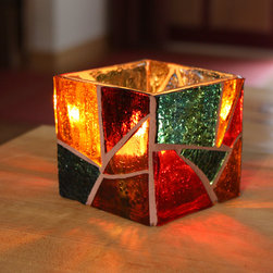 Stained Glass CandleHolder - Candles And Candleholders