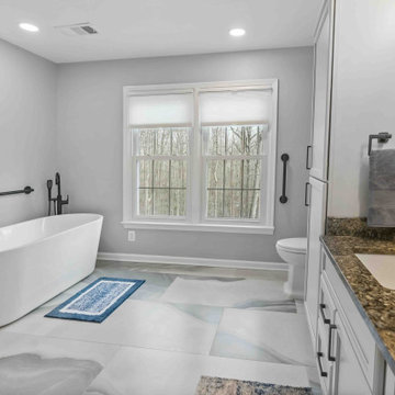 Gorgeous Fairfax Master Bathroom Remodel
