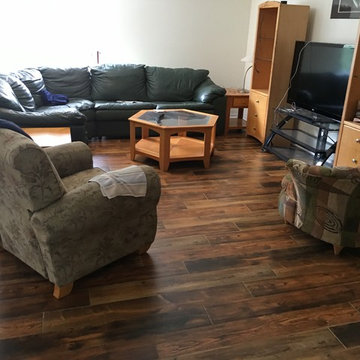 warm rustic honey oak