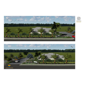 3D Conceptual Rendering - Community Identity Signage