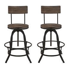 Modway - Procure Bar Stool Set of 2 - Bar Stools and Counter Stools