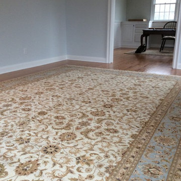 Oriental rugs for living room/dining room decorating project in Newtown, PA